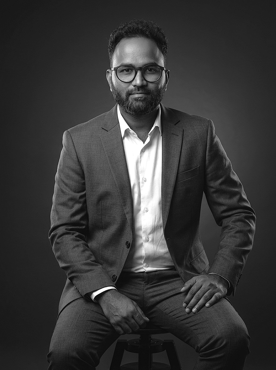 Portrait of Vijayaraj M.